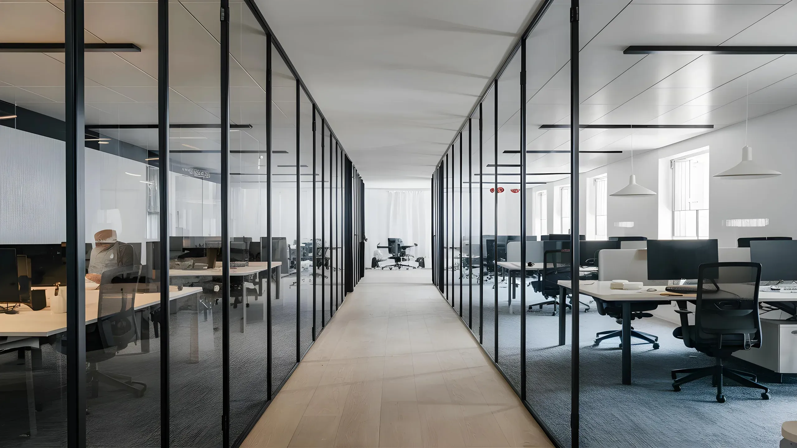 Interior of modern office. 